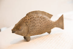 Vintage African Fish Sculpture // ONH Item ab01851 Image 4