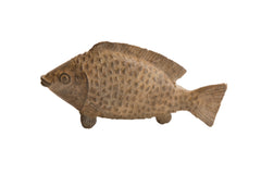Vintage African Fish Sculpture // ONH Item ab01854