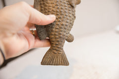 Vintage African Fish Sculpture // ONH Item ab01854 Image 3