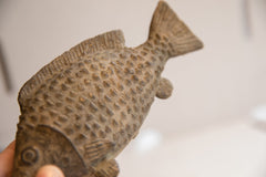 Vintage African Fish Sculpture // ONH Item ab01854 Image 4