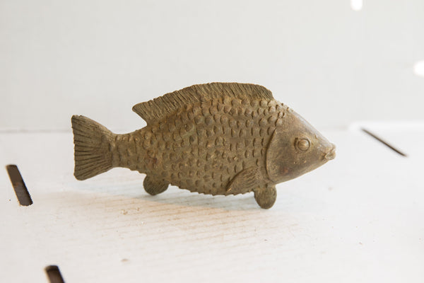 Vintage African Fish Sculpture // ONH Item ab01856 Image 1