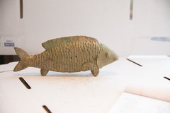 Vintage African Fish Sculpture // ONH Item ab01858 Image 5