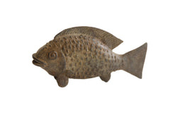 Vintage African Fish Sculpture // ONH Item ab01860