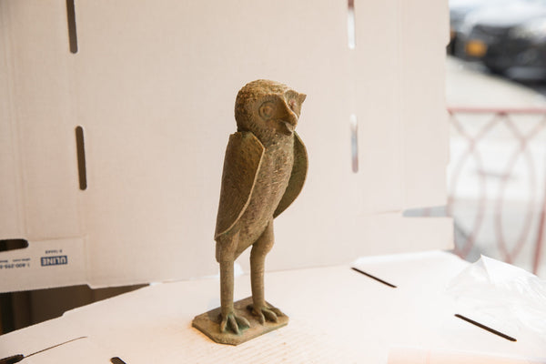 Vintage African Owl Sculpture // ONH Item ab01863 Image 1