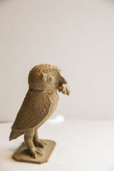 Vintage African Owl with Rat Sculpture // ONH Item ab01864 Image 4