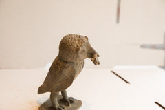 Vintage African Owl with Rat Sculpture // ONH Item ab01865 Image 3