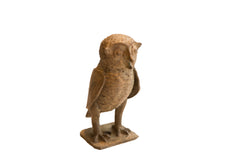 Vintage African Owl Sculpture // ONH Item ab01869