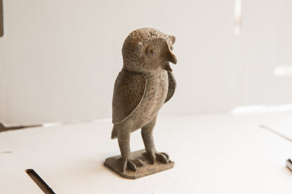 Vintage African Owl Sculpture // ONH Item ab01872 Image 1