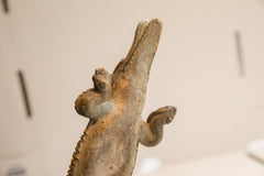 Vintage African Crocodile Sculpture // ONH Item ab01876 Image 3