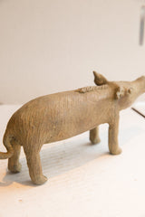 Vintage African Boar Sculpture // ONH Item ab01892 Image 7
