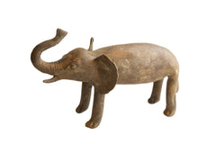 Vintage African Elephant Sculpture // ONH Item ab01897