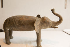 Vintage African Elephant Sculpture // ONH Item ab01897 Image 3