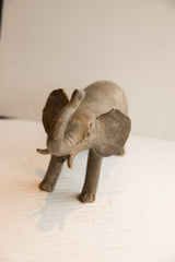 Vintage African Elephant Sculpture // ONH Item ab01897 Image 4
