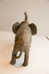 Vintage African Elephant Sculpture // ONH Item ab01897 Image 6