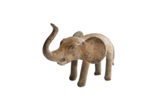 Vintage African Elephant Sculpture // ONH Item ab01898