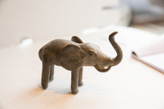 Vintage African Elephant Sculpture // ONH Item ab01898 Image 2