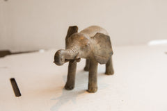 Vintage African Elephant Sculpture // ONH Item ab01900 Image 3