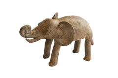 Vintage African Elephant Sculpture // ONH Item ab01901