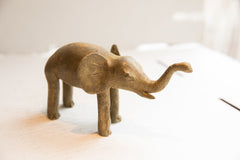Vintage African Elephant Sculpture // ONH Item ab01903 Image 2