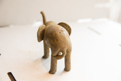 Vintage African Elephant Sculpture // ONH Item ab01903 Image 3