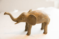 Vintage African Elephant Sculpture // ONH Item ab01903 Image 4