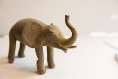 Vintage African Elephant Sculpture // ONH Item ab01904 Image 3