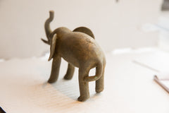 Vintage African Elephant Sculpture // ONH Item ab01904 Image 5