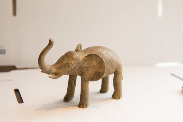 Vintage African Elephant Sculpture // ONH Item ab01905 Image 1