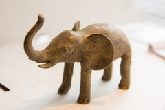 Vintage African Elephant Sculpture // ONH Item ab01905 Image 4