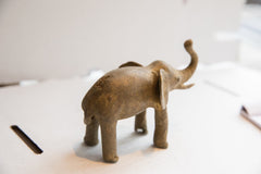 Vintage African Elephant Sculpture // ONH Item ab01906 Image 3