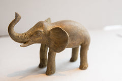 Vintage African Elephant Sculpture // ONH Item ab01906 Image 5