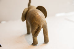 Vintage African Elephant Sculpture // ONH Item ab01907 Image 5