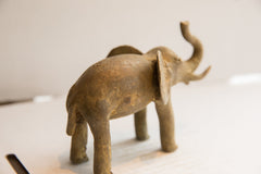 Vintage African Elephant Sculpture // ONH Item ab01907 Image 6