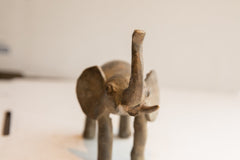Vintage African Elephant Sculpture // ONH Item ab01909 Image 3