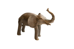 Vintage African Elephant Sculpture // ONH Item ab01912