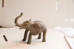 Vintage African Elephant Sculpture // ONH Item ab01912 Image 2