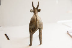 Vintage African Antelope Sculpture // ONH Item ab01915 Image 5