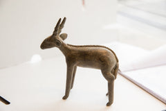 Vintage African Antelope Sculpture // ONH Item ab01915 Image 6