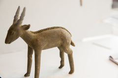 Vintage African Antelope Sculpture // ONH Item ab01916 Image 3