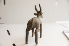 Vintage African Antelope Sculpture // ONH Item ab01917 Image 4