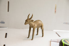 Vintage African Antelope Sculpture // ONH Item ab01918 Image 1