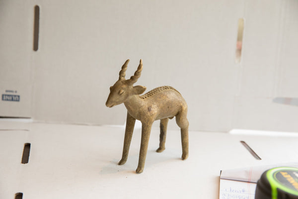 Vintage African Antelope Sculpture // ONH Item ab01918 Image 1