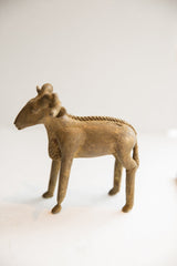 Vintage African Imperfect Ram Sculpture // ONH Item ab01925 Image 6