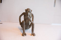 Vintage African Sitting Monkey Figurine // ONH Item ab01951 Image 3