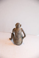 Vintage African Sitting Monkey Figurine // ONH Item ab01951 Image 5