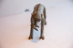 Vintage African Monkey with Banana in Mouth Figurine // ONH Item ab01957 Image 2