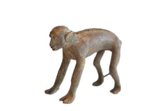Vintage African Imperfect Monkey Figurine // ONH Item ab01959