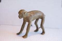 Vintage African Imperfect Monkey Figurine // ONH Item ab01959 Image 1