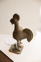 Vintage African Rooster with Worm Sculpture // ONH Item ab01972 Image 4