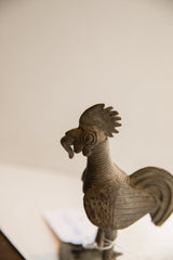 Vintage African Rooster with Worm Sculpture // ONH Item ab01972 Image 5
